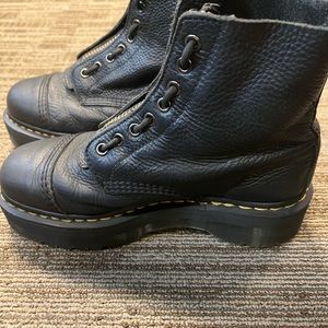 Dr Martens Sinclair Boots, Black Nappa Leather